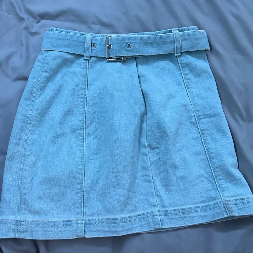 Pacsun Jean skirt with belt